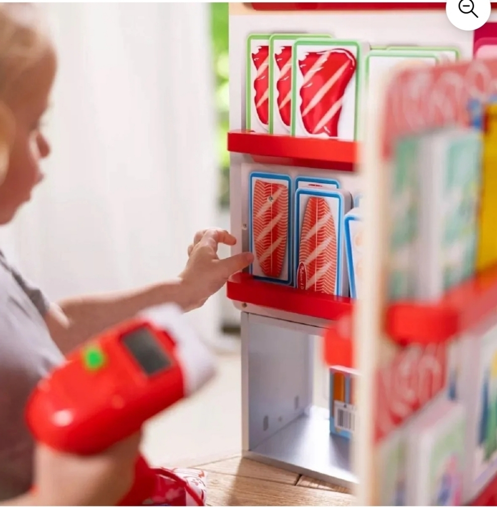 Melissa & Doug Wooden Scan It! Shop Mart Play Set - Picture 4 of 6